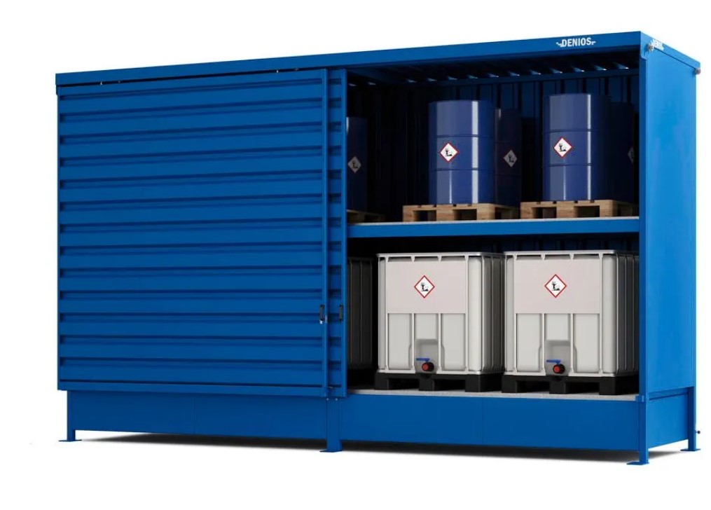 Veszélyes anyagok tárolási konténerei
